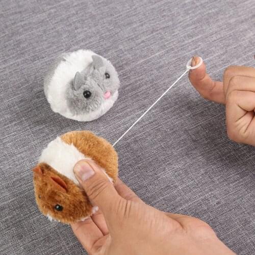 1pc Grey/Brown Mouse Toy for Cat Pet Kitten Cats Chew Toys Playing with Cat Toys Interactive Cat Accessories Pet Supplies