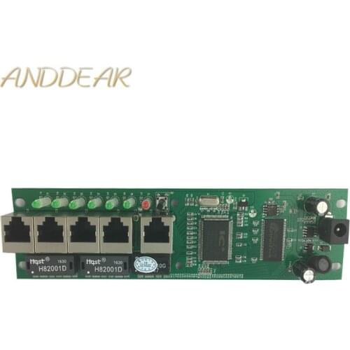 OEM Mini size intelligent wired distribution box 5-port router modules OEM pcb module 192.168.0.1 wire router manufacturer