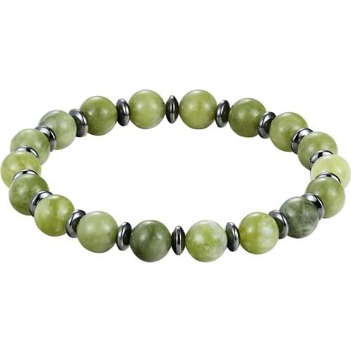 JAAFAR 2018 Hot fashion Rome lava natural stone 8mm bead hand chain woman natural stone bead bracelet men jewelry gift AS392