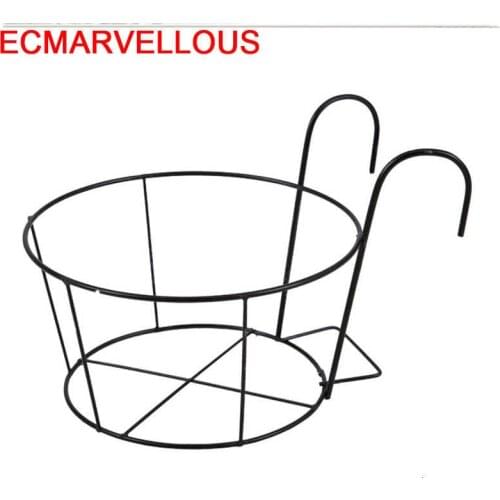 Piante Balkon Sera Metal Decoration Exterieur Shelves Support Plante Outdoor Decor Flower Shelf Balcony Balcon Stand Plant Rack