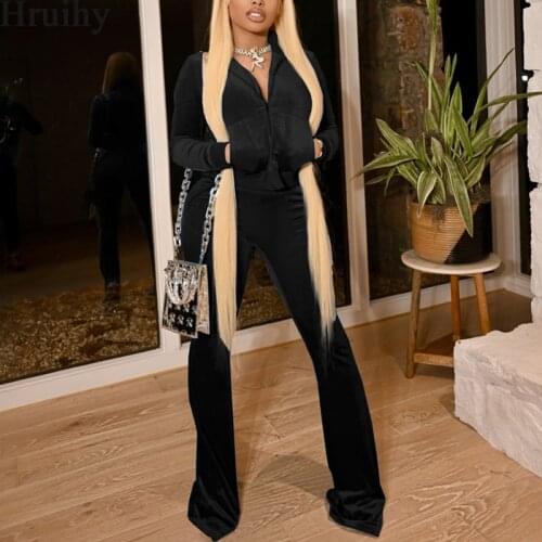 2 Piece Sets Womens Outfits Fashion Casual Solid Color Clothes Women Elastic Waist Skinny Fitness Tracksuit Ubrania Damskie