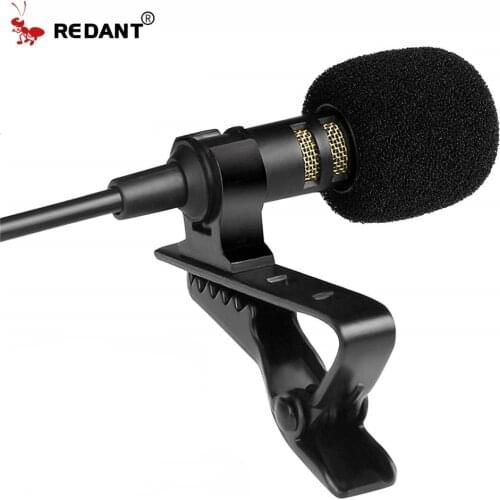 Condenser Microphone Metal Lavalier Mikrofon Tie Clip Microfono Gaming Microfone Mini Mic for PC Computer Laptop Mobile Phone