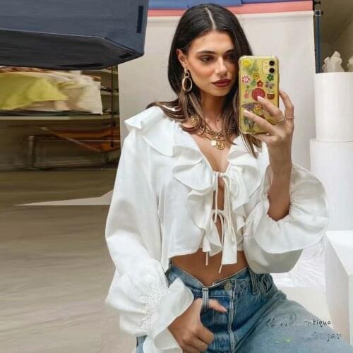 Женские короткие рубашки MUICHES China At AliExpress