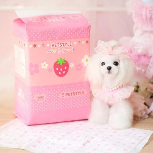 Cartoon Absorbent Beads Dog Diapers Puppy Cat Sanitary Pants Disper Underwear Hygienic Pet Hysiological Panties For Small Dogs