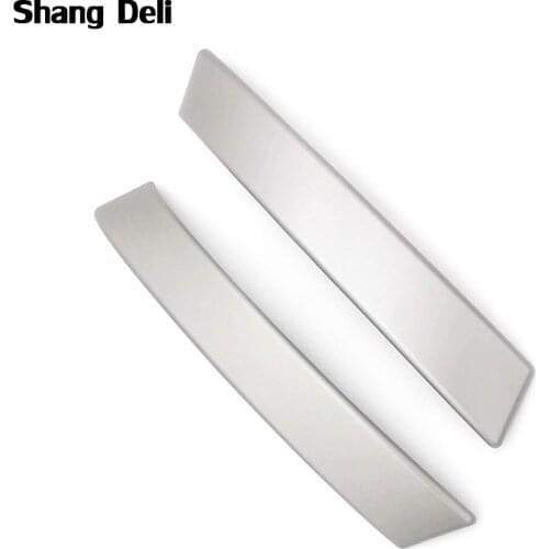 1 Pair Silver Interior Front Door Handle Trim Cover For Nissan Qashqai J10 2007 2008 2009 2010 2011-2015