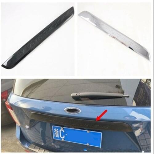 Car Rear Trunk Emblem Decor Trim Cover Styling Chrome ABS Sticker Fit for Ford Explorer 2015-2020