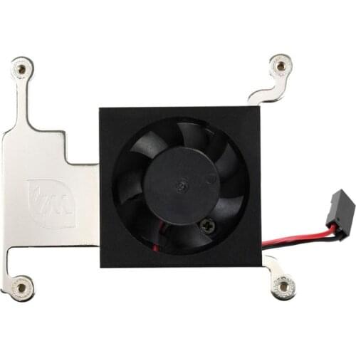 Low-Profile CPU Cooling Fan For Raspberry Pi 4B/3B+/3B, With Aluminum Alloy Bracket,Low Noise, Better Cooling,PI-FAN-3007