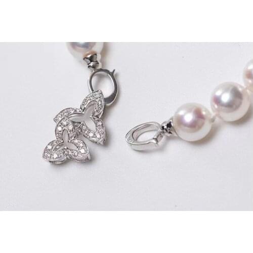 New Arrival 925 Sterling Silver Wholesale Necklace Bracelet Clasps and Hooks Jewelry Accessory Parts Settings