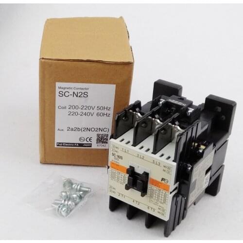 New Fuji Magnetic Contactor SC-N2S 220VAC SCN2S A-09448