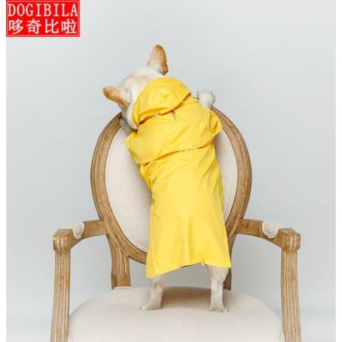 Pet clothing dog raincoat waterproof clothing outdoor small dog clothes small dog clothes