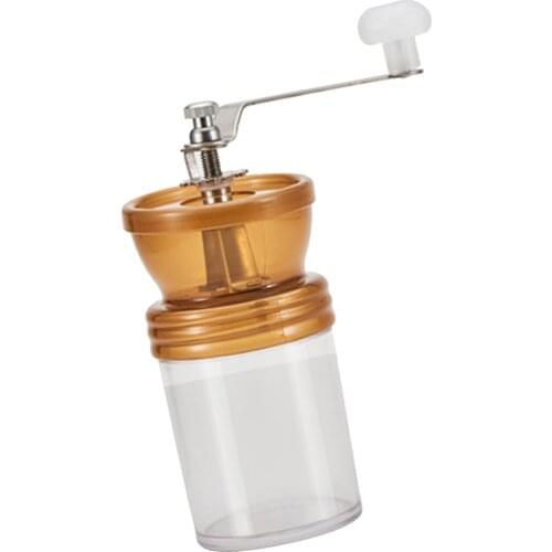 Portable Manual Coffee Grinder Stainless With Ceramic Burr Bean Mill