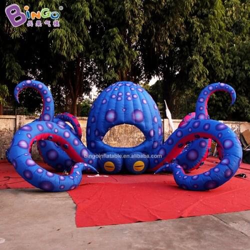 Special designed inflatable lighting octopus with 10x4.6x3.3 meters LED octopus shape Ocean decoration cartoon toy