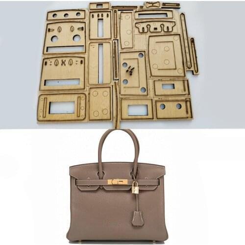 Japan Steel Blade DIY leather craft Template women handbag knife mould hand punch tool wood dies cutter for leathercraft 300mm