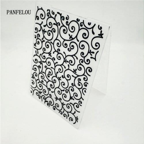 HOT plastic Tree vine craft card making paper card album wedding decoration clip Embossing folders