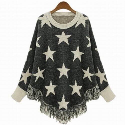 Stars Gray Spring Aumtumn Dress Women Plus Size Fashion High Quality Ladys Clothing Free Shipping