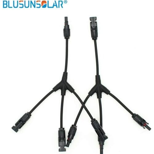 10 pairs Solar connector Adapter 1M3F+3M1F,TUV standard