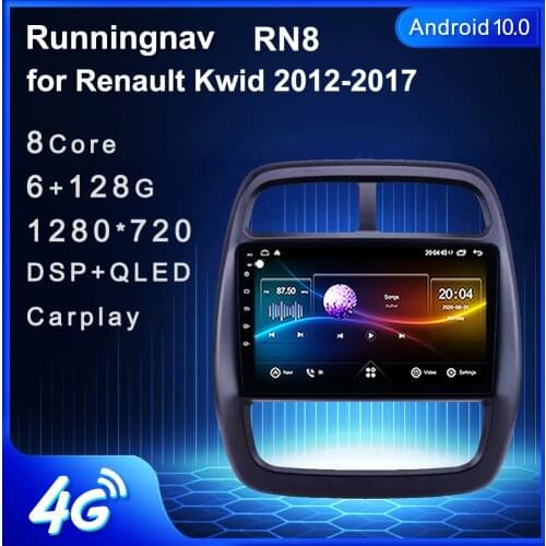 4G LTE Android 10.1 For Renault Kwid 2012-2017 Car Radio Multimedia Video Player Navigation GPS