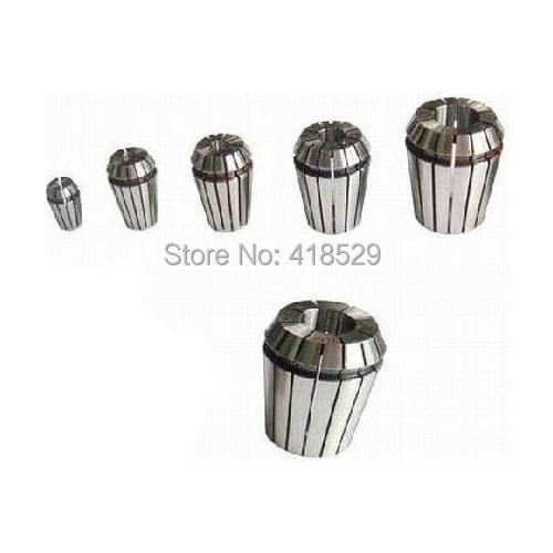 6pcs(2,4,6,8,10,12 ) ER20 Spring collet ER Collet chuck CNC Cilling Lathe