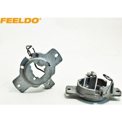 FEELDO 2pcs Car H1 HID Xenon Beam Installation Bulbs Socket Adapter For Mercedes S-CLASS(1993-1998) #1338