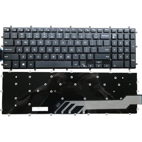 Free Shipping!! 1PC New Laptop Keyboard Stock For Dell Inspiron 15-7566 7567 5567 5565 7566