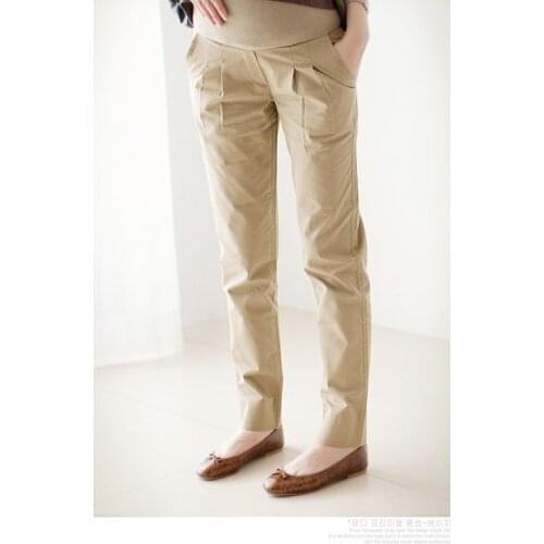 Cotton Pregnant Pants Maternity Clothes For Pregnant Women Trousers Pregnancy Pant Gestante Pantalones Embarazada Clothing