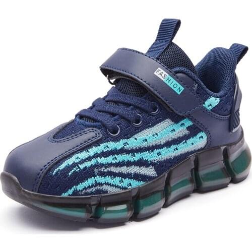 Boys Sneakers Children Shoes For Kids Sneakers Boys Casual Shoes Girls Sneakers Boys Shoes Leather Patchwork Anti-slippery 2020