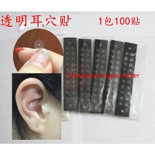 600pcs Acupuncture Magnetic beads auricular ear stickers,Vaccaria Seeds massage Ear stickers Ear Auriculotherapy