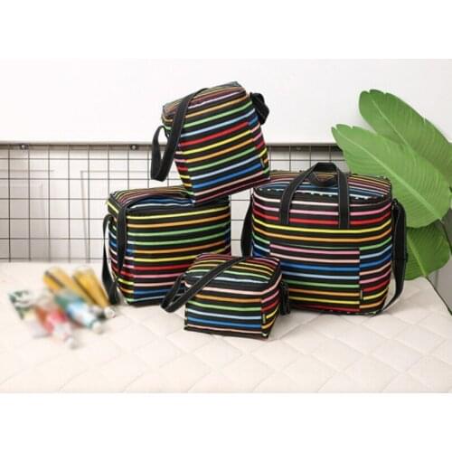 Fashion Warm Food Picnic Lunch Bag Womens Refrigerated Lunch Box Portable Multifunctional Lunch Bag for Outdoor Cmping Picnic