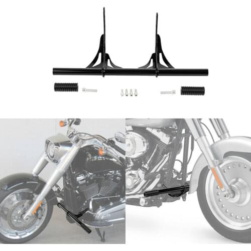 Motorcycle Highway Footpeg Crash Bar Protector Fit For Harley Street Bob Low Rider Softail FXLR FXBB 2018-2021