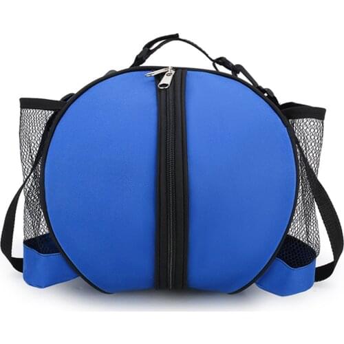Size 7 Basketball Sports Ball for Soccer Ball Football Volleyball Carrying Bag Travel Bag with Water Bottle Holder Pockets