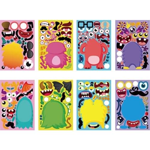 Self-Adhesive Mug Sticker with Precision Cutting Cartoon Animal Theme Cup Decoration Creative Sticker for Party Decor