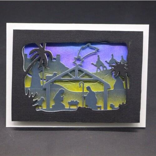 Scrapbook Metal Cutting Dies For Scrapbooking Stencils DEER BACKGROUNDDIY Paper Album Cards Making Embossing Die Cut Cuts Cutter