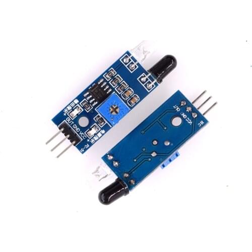 Smart Electronics Reflective Photoelectric 3pin IR Infrared Obstacle Avoidance Sensor Module For Diy Smart Car Robot