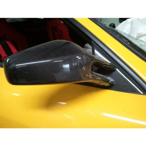 2004-2009 F430 Carbon Fiber Rearview Mirror Frame Replacement