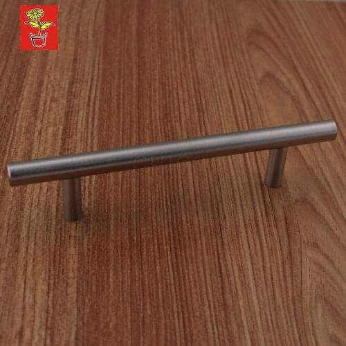 96mm center to center Stainless steel Kitchen T Bar Handle Cabinet knobs drawer pulls handles