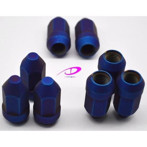 Auto spare parts car Gr5 titanium wheel lug nut M12*1.25*40mm
