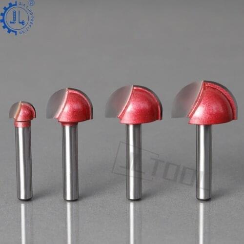 JIALING 1PC wood cutting hand tools router bit set round bottom knife