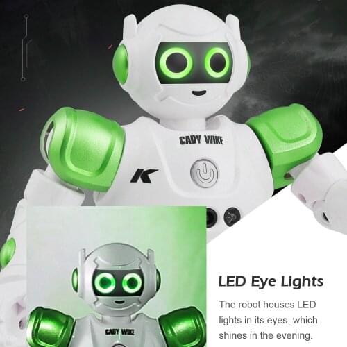 JJR/C R11 RC Robot CADY WIKE Remote Control Programmable Gesture Sensor Music Dance RC Toys for Children Christmas Gifts