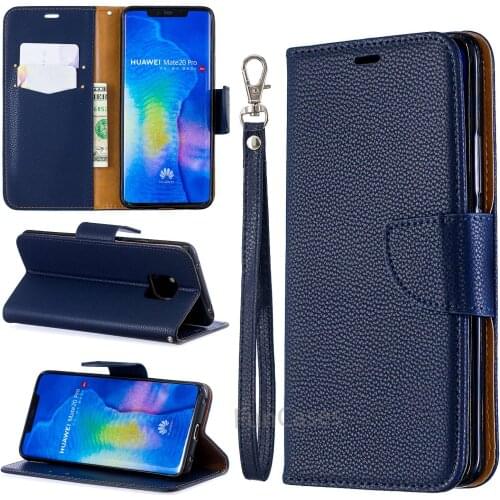Leather Flip Case For Huawei Mate 20 Pro Lite mate 20 Pro Card Slots Wallet For Coque Huawei Mate 20Pro Phone Case Hoesje Funda