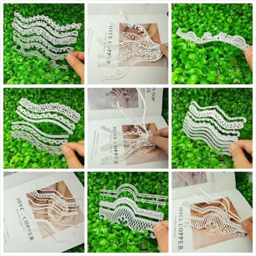 Metal cutting die for Christmas DIY scrapbook album 3D creative greeting card making edge template 2021 NEW