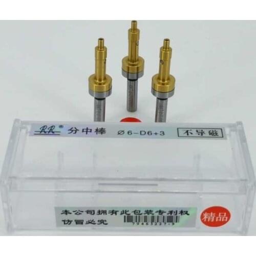 6mm Small Precision Titanium non-magnetic mechanical Edge Finder center finder Touch point sensor for CNC machine