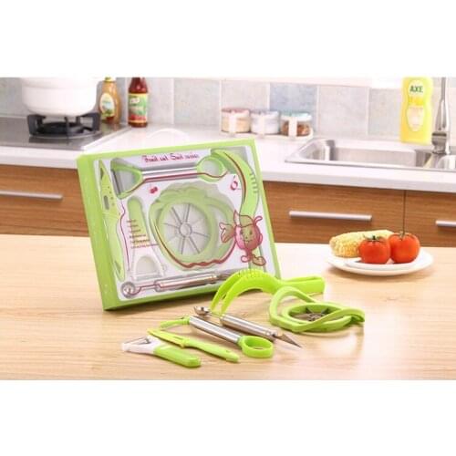 Stainless Steel Watermelon Carving Knife Mould Digging Ball Spoon Fruit Knife Assorted Kitchen Tool Set