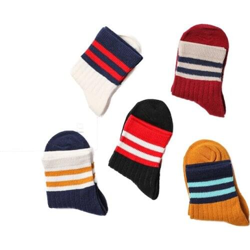 New Autumn And Winter Childrens Tube Socks er dao gang Japanese-style Campus Trend Socks Child Socks