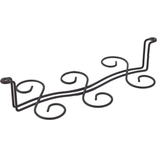 Wine Glass Holder 8 Cups Upside-Down Goblet Holder Kitchen Bar Wine Set Hanging Under Cupboard Champagne Wine Glass