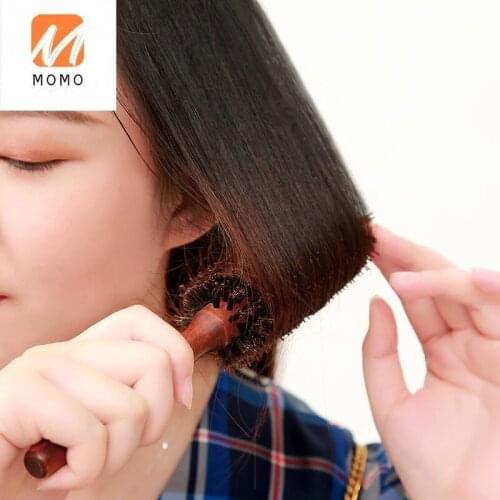 Comb Hair Curling Comb Bristle Inner Buckle Cylinder round Brush Blow Hair Styling Rolling Comb Household