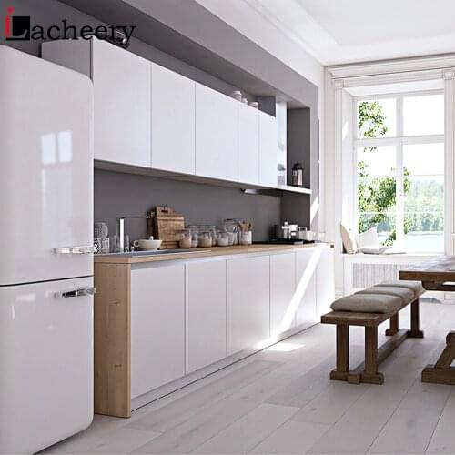 DIY Furniture Refurbished Stickers Kitchen Oil-proof Cabinet Wall Sticker Home Wardrobe Table Waterproof Wallpaper Self Adhesive