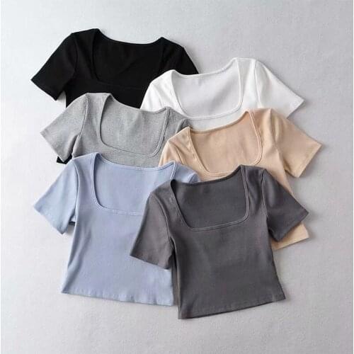 Sherhure Women's Plain T-shirts
