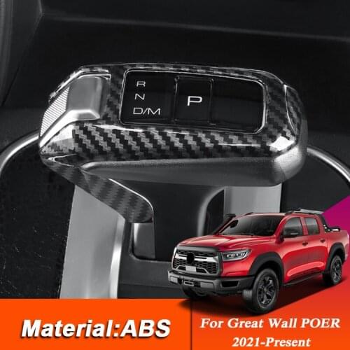 Car Styling Sticker For Great Wall POER Connon 2021-Present Interior Gear Shift Knob Sequins Trim Sequin Auto Accessories