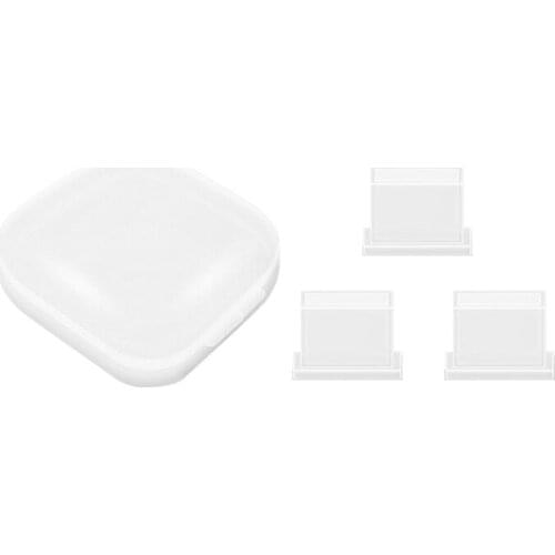 White Super Practical Silicone Dust Plug Mobile Phone Accessories Keep Clean Suitable For Mobile Phones