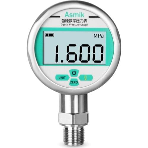 Stainless Steel Precision Digital Display Pressure Gauge Electronic Air Pressure / Water Pressure / Hydraulic Pressure 0-1.6MPa